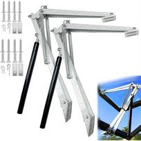 Premium-Solar Powered Greenhouse Window Opener, Auto Vent Opener, Heat Hothouse Roof Vent Kit(2PCS)