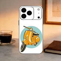 Moto B-Bike Cool for V-Vespas Scooters  Phone Case For iPhone 17,16,15,14,13,12,11 Plus,Pro Max,XS,Soft Silicone Black Cover iPhone16pro