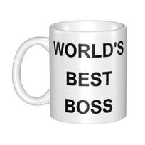Custom World Best Boss Coffee Mug DIY Ceramic Tea Milk Cup 301-400ml