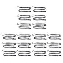 ABBY-18 Pack Hanging Chain, HEAVY DUTY 50Cm Hanging Flower Basket Replacement Chain -3 Point Garden Plant Hanger juoda
