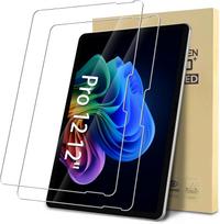 Tempered glass screen protector for Microsoft Surface Pro (2025 model) 12-inch, scratch resistant, 9H hardness  (2 pieces)