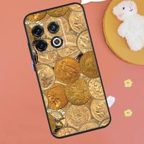 Money Dollars Coin Gold Case For OnePlus Nord CE 5 2 3 4 Lite N20 N30 OnePlus 15 13 12 11 10R 13R 12R 10T 13T Funda OnePlus 12R