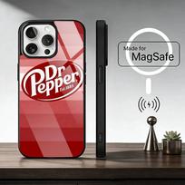 Cherry D-Drink Dr Pepper suger Phone Case For iPhone17,16,15,14,13,12,11 Plus,Pro Magnetic with Magsafe Wireless Charging iPhone15Plus