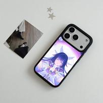 Genshin Impact Yae Shenhe Clear Phone Case For IPhone 17 Air 16 15 14 Plus 13 12 11 Pro Max Dual Tone Hard PC Fashion Protectiv iPhone 16 Plus