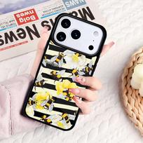 Bee Phone Case For IPhone 17 16e 15 14 13 12 11 Pro Max Air Mini Soft Protective Cover iPhone 14