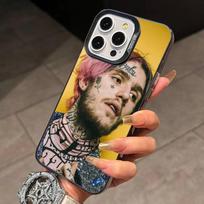 Lil Peep Hellboy L-Love Rapper   Phone Case For iPhone 17,16,15,14,13,12,11 Plus,Pro Max,XS,Colorful Silver Black Cover iPhone16pro