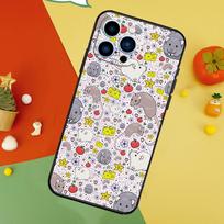Cute Cartoon Animal Rat Case For iPhone 15 16 11 13 12 14 Pro Max Mini X XR XS 7 8 Plus Back Cover Shell iPhone 14Pro MAX