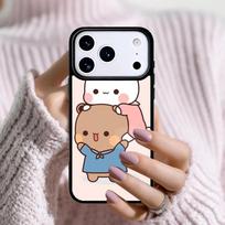 Cute BuBu DuDu Phone Case For Apple iPhone 17 Air 16E 15 14 Plus 13 12 11 Pro Max Mini Funda Cover iPhone 14 Plus
