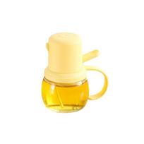 Transparent Oil Sprayer Dispenser Food Grade Cooking Spray Bottle Soy Sauce Dispenser  for Kitchen geltona