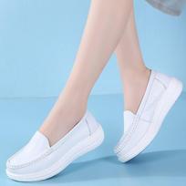New nurse shoes popcorn sole soft and comfortable white comfortable not tired feet soft sole medical shoes 34 balta