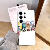 2026 World Football Phone Case For Samsung S25,S24,S21,S22,S23,S30,Ultra,S20,Plus,Fe,Note,10,9,5G Transparent Cover Samsung S21Ultra