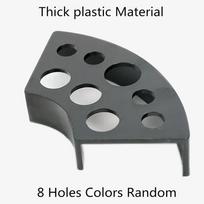 7/8/21Holes Tattoo Ink Cup Holder Stand Tattoo Tool Pigment Black Container Makeup Accessories for Body Art Supplies