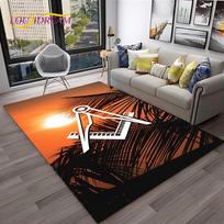 Mystic Symbolic Geometric Design Area Rug – Non-Slip Carpet for Living Room & Bedroom | Home Sofa Decor, Adult Spiritual Decor 60x90cm(23x35in)
