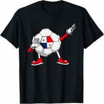 Dabbing Soccer Panama Jersey Panamanian Football Lovers T-Shirt S įvairiaspalvis