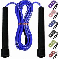Adjustable Jump Rope Speed Rope Blue For Boxing Training Skipping Rope For Men And Women Fitness School Games For Kids Outdoor Activities
