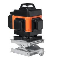 16 Lines 360 Horizontal Vertical Green Laser Beam Line Build Measuring Tools 4D Green Laser Level professional Self-Leveling 12x6x14cm