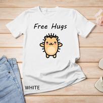 Free Hugs Hedgehog Unisex T-Shirt Mens Womens Tees Top S