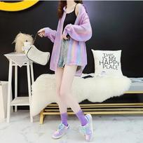 Sunscreen Shirt Women Summer Thin Loose Mid-length Long-sleeved Purple Shirt Design Niche and Familiar S gray