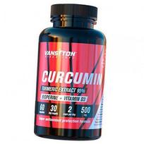 Kurkuminas Bioperine ir vitaminas D3, Vansiton  (71173004) 60caps