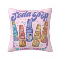 Soda Pop Saja Boys Demon Hunters Kpop Pillowcase Soft Polyester Cushion Cover Decor Pillow Case Cover Seat Square 45*45cm 30x30cm 12x12in