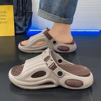 Fashion Men's Summer Slippers Breathable EVA Slides with Arch Support Lightweight House Shoes for Indoor Outdoor Use Best Seller 2025 40-41 ruda