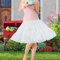 Moterų crinolino apatinis sijonas be lankų apatinis sijonas Cosplay kostiumas Burbulinis sijonas Princesės šokis Style A
