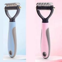 Pet Knot Opener: Detangling Grooming Brush for Cats & Dogs Regular
