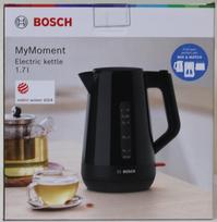 SALE OUT. | Bosch | Kettle | TWK1M123 | Electric | 2400 W | 1.7 L | Plastic | 360° rotational base | Black | DAMAGED PACKAGING