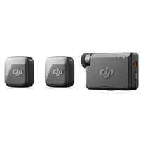 DJI Mic Mini TX 1 Wireless Microphone for Team Production (2 + RX), Detail-Rich Audio, Camera/Android, Two-Person Vlogging, juoda