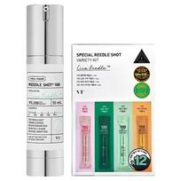 VT COSMETICS Reedle Shot 100 Skin Booster 50ml + Special Reedle Shot Variety Kit (4 Types x 3pcs) Set