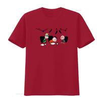 The Ricky Gervais Show Funny Cartoon Trio T Shirt for American Audiences vintage Washed streetwear Unisex fashion Casual S
