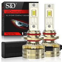 2Pcs H4 H7 Led Headlight Bulbs 6000K H1 H8 H11 Led 9005 HB3 9006 HB4 Auto Lamp 9012 Hir2 High Power 140W 70000LM Canbus CSP Chips Headlamp 9005 HB3