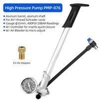 400psi High Pressure Air pump with Gauge for Front Fork Shock Absorber MTB Bicycle Presta Schrader Valve Inflator Rotatable Hose 400psi Pump