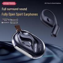 Newmine OWS-10 Open-Ear Bone Conduction Bluetooth Headphones pilkšvai balta