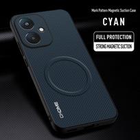 For Xiaomi Redmi 13C 5G Case Luxury Car Magnetic Holder Phone Case For Redmi13C 5G TPU Silicone Shockproof Protective Back Cover For Redmi 13C 5G mėlyna