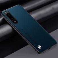 Prabangus PU odos dėklas Sony Xperia 5 IV 5IV, galinis dangtelis silikoninis, atsparus smūgiams, pilna apsauga, telefono dėklas Sony Xperia5 IV For Sony Xperia 5 IV žalia
