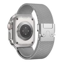Milanese bands For Apple Watch straps 49mm 46mm 44mm 45mm 40mm 41 42mm Parachute Bracelet iWatch Series 11 10 9 8 7 SE ultra 2 3 38 40 41mm S10-42mm sidabras