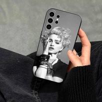 Singer M-Madonna  Phone Case For Samsung S25,S24,S21,S22,S23,S30,Ultra,S20,Plus,Fe,Note,10,9,5G Black Cover Samsung S24Plus