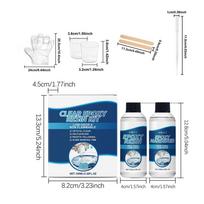 Epoxy Resin Kit AB Glue Clear Art Resin DIY Craft Supplies for Coaster Jewelry Keychain Bookmark, Art Projects, Earring Making