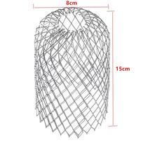 Rain Leaf Gutters Roof Guard Filters 3 Inch Expand Aluminum Strainer Stops Blockage Leaf Drains Debris Drain Net Gutter Cover