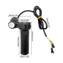Twist Throttle E Bikes Twist Throttle Cable Replacement Handlebars Anti-Slip With Keys For Dirtbike Pit Motorcycle ATV Bicycle juoda