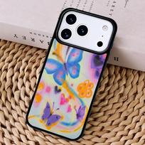Spiritual Trippy Psychodelic mobile Phone Case Cover For Magsafe Wireless Charger For iPhone 17 Pro Max 16 14 13 12 11 15 Air iPhone 14