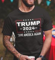 Donald Trump Shirts Save America Again Political shirts Funny Trump 2024 Shirts XL
