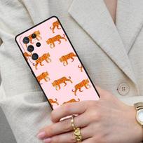 Tigers Cheetah Print Cell Phone Case for Samsung Galaxy S26 Ultra S25 S24 S23 S22 S21 S20 Note10 Cover Galaxy S21 5G