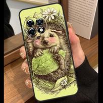 Kawaii Little hedgehog colored Case For OnePlus Nord 5 CE 2 3 4 Lite N20 N30 OnePlus 15 13 12 11 10 13R 12R 10T 13T Funda OnePlus Nord N30