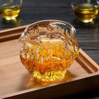 Japoniško stiliaus stikliniai arbatos sieteliai ąsotis Karščiui atsparus plaktas Kung Fu Chahai Kūrybingi Phnom Penh arbatos indai Skaidri arbatos puodelis 260ml