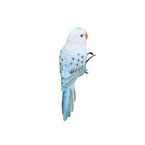 Parrot Ornaments Garden Yard Potted Plants Outdoor Yard Potted Plants Hanging Products Decorations Animal Resin Crafts Gifts dangaus mėlyna spalva