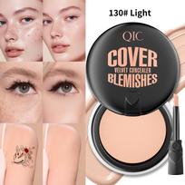 QIC Concealer Cover Scar Tattoo Spot Acne Mark No Card Powder Modify Skin Tone Air Cushion Concealer 6g