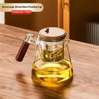 Gianxi Teapot For Home Use Tea Separators Glass Inner Pot Tea Set Floating Cup Teapot Tea Infuser Teapot Tea Brewing Kettle skaidri