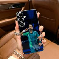 Tennis  GOAT  Novak Djokovic Clear Phone Case for Samsung Galaxy A71, A70, A52, A51, A40, A30 Samsung a30 a20